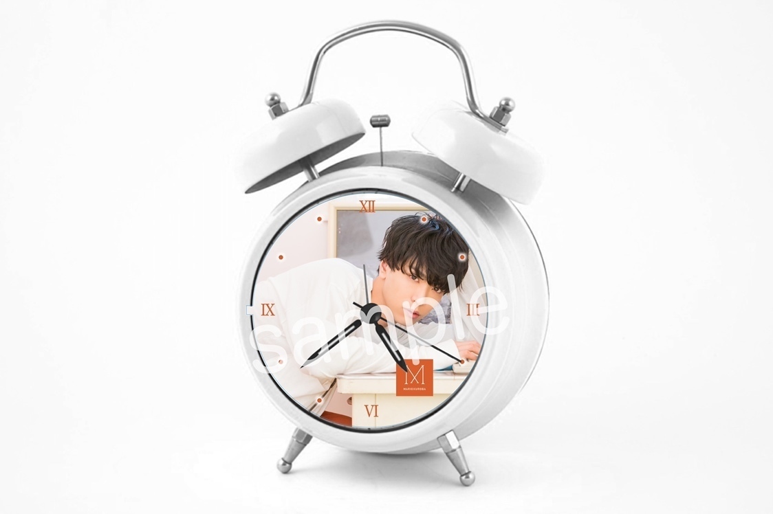 黒羽麻璃央 【期間限定 受注販売】オリジナルボイス目覚まし時計(WHITE)